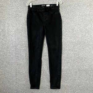 Judy Blue 3/26 Black Skinny Fit Stretch Denim Pull On Jeans